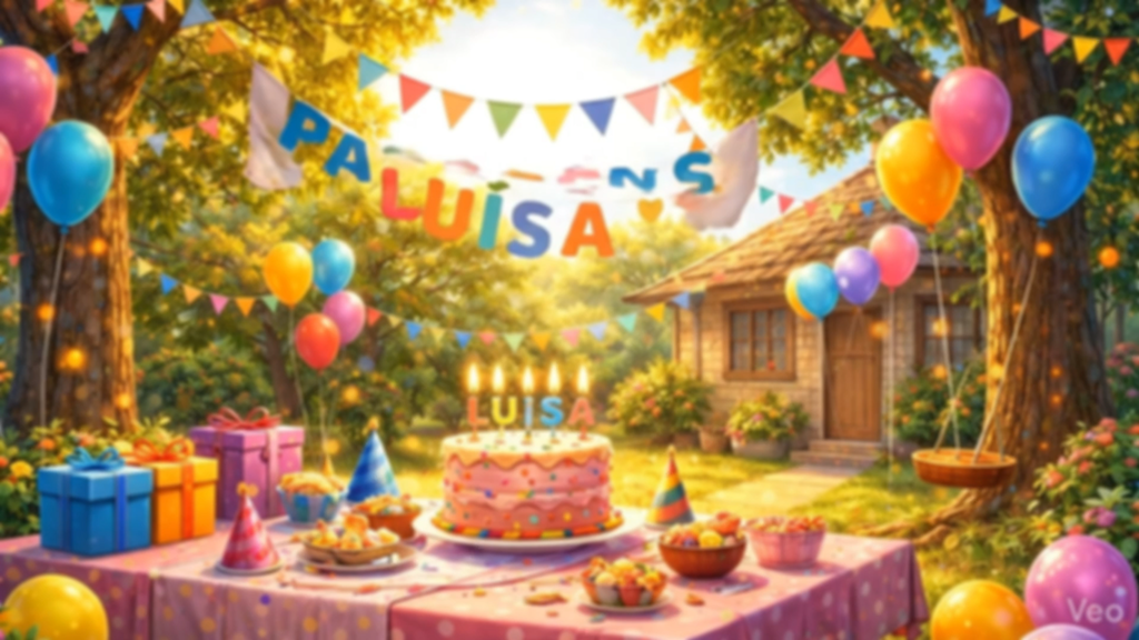 Preview estático do lyric video do exemplo LUIZA